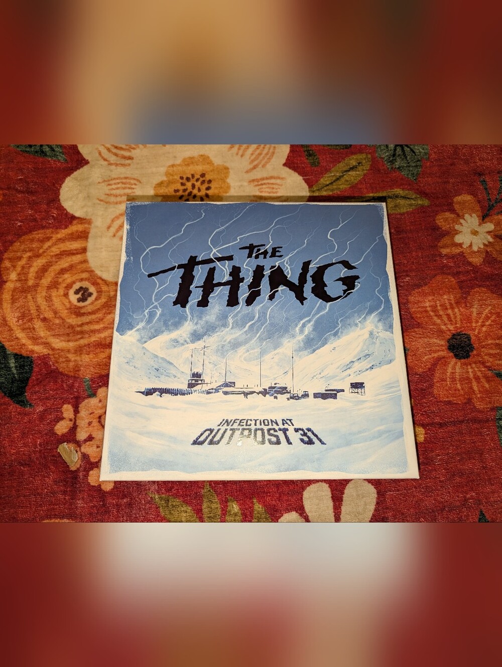 The Thing: Infection at Outpost 31 Board Game - Blue/White Artwork